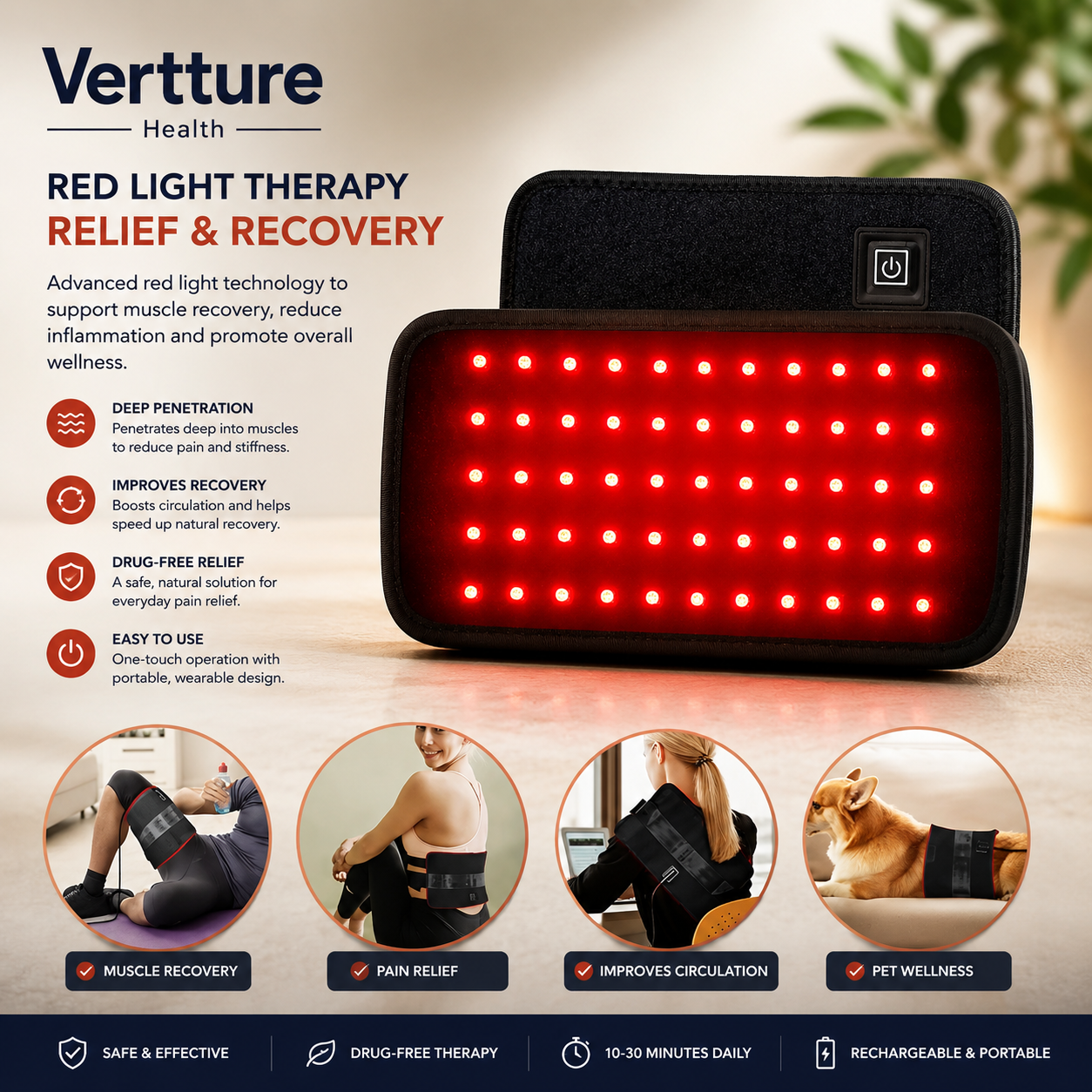 LumiThera™ Infrared Recovery Wrap