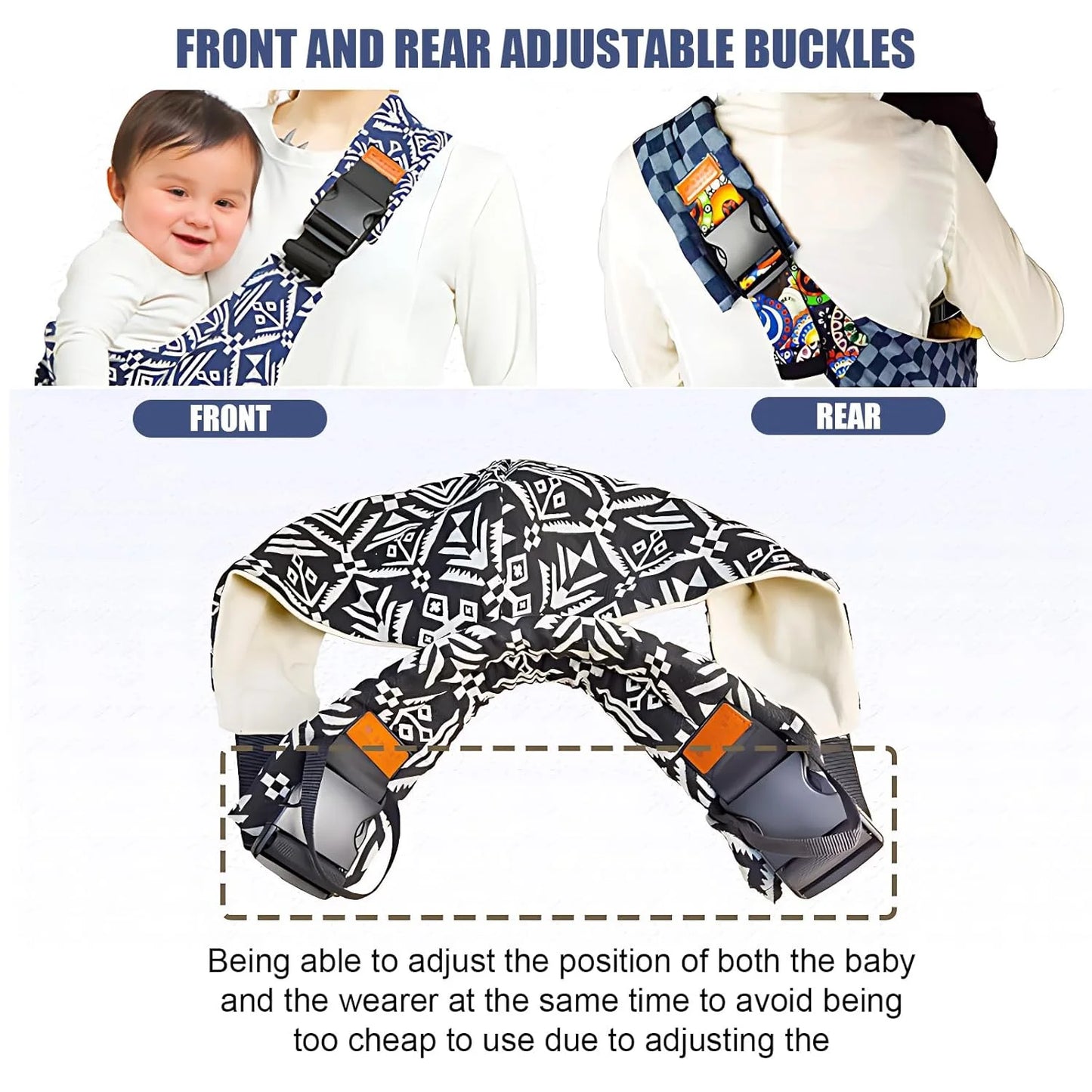 Hugara™ Hip Seat Baby Carrier