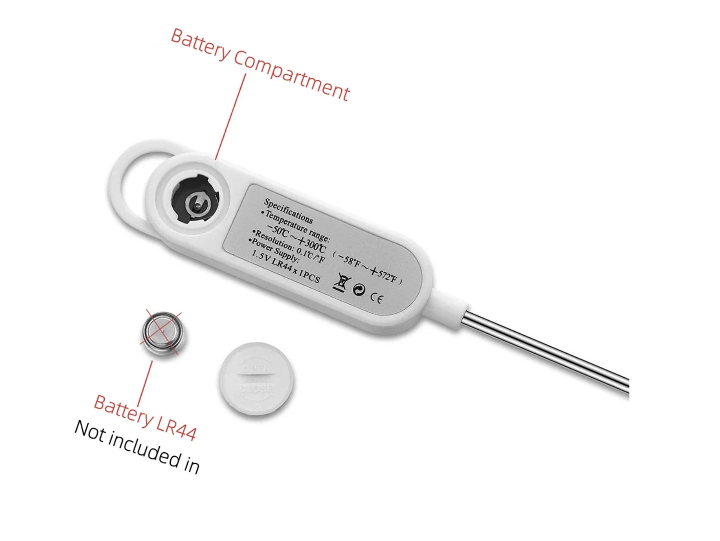 TempraChef™ Digital Food Thermometer